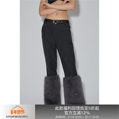 常规流行先验长裤可拆卸裤脚