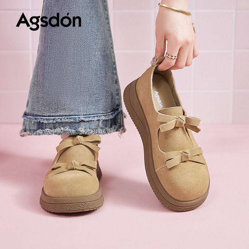 奥古狮登厚底勃肯鞋女2025新