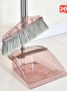 扫把2024新款家用簸箕套装组合款商用捎扫帚不粘头发扫把天花板