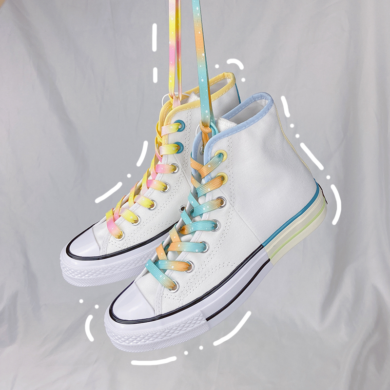 原创匡威1970s冰淇淋奶油鞋带