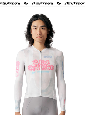 Slipstream 骑行服长袖 Exp 男款印花款四季防晒透气上衣水梦灰