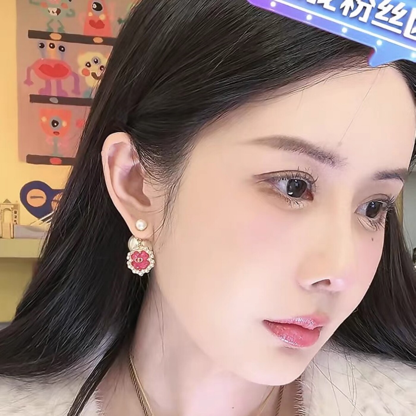 高品质版本，韦雪同款耳环