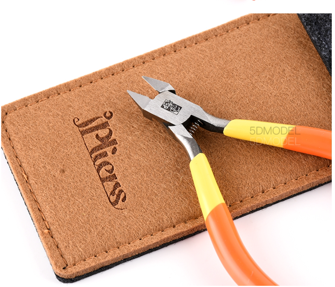 锋芒单刃剪钳 碳素钢模型钳高达模型工具套装 素组军模拼装水口钳