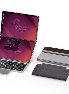 11寸双屏linux笔记本电脑ubuntu系统kalilinuxdebian全功能type