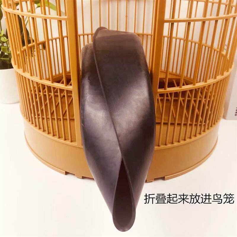 鸟专用洗澡盆玄凤鹦鹉画眉珍珠鸟特大号小鸟鸟笼塑料笼澡盆神器