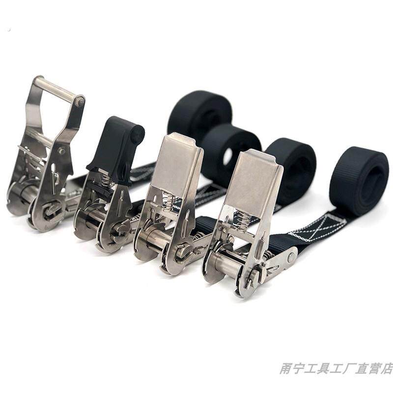 甬宁小型6不锈钢棘轮紧绳器捆绑带汽车用拉紧器拉紧器直销