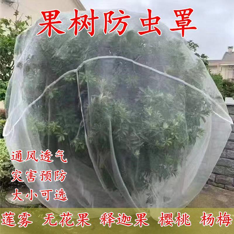果树防虫网罩蓝莓杨梅莲雾大棚网桃树樱桃网罗曼蚊帐防果蝇针蜂