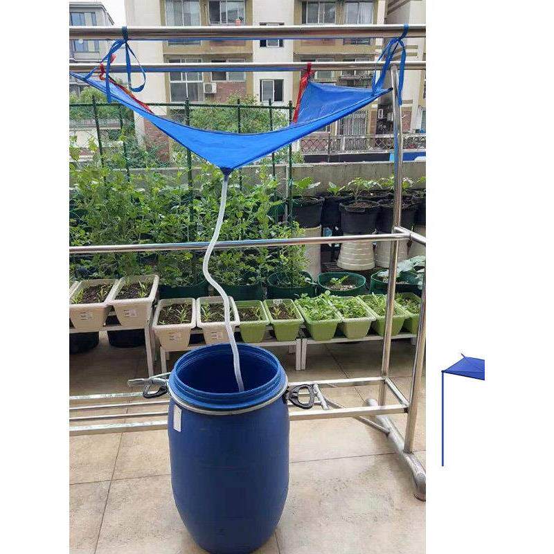 新款雨水收集器庭院户外接雨水神器蓄水袋存水袋绿植懒人导雨专属