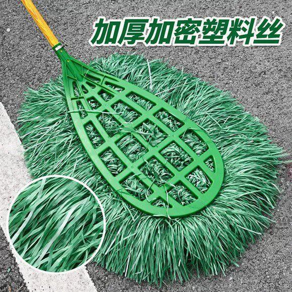 塑料环卫丝大扫帚家用环卫工人扫把扫地工厂马路庭院户外笤帚加厚