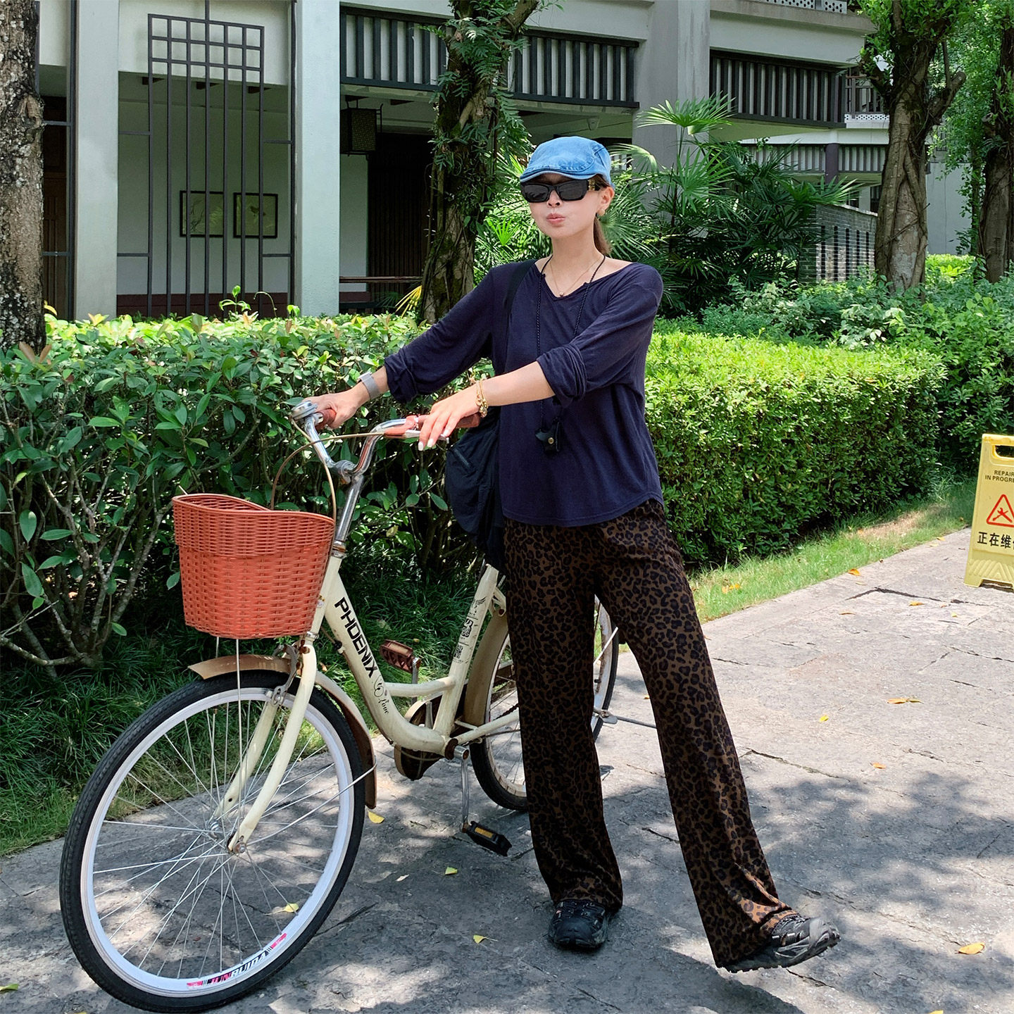 333sss显瘦神裤～巨舒服松紧腰豹纹裤长裤休闲裤拖地裤女,女装/女士精品,休闲裤,淘宝优惠券,粉丝福利购,淘宝优惠卷