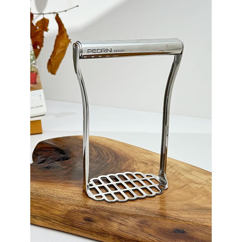 出口18/10不锈钢马铃薯捣碎机婴儿食品补充工具捣碎压榨工具