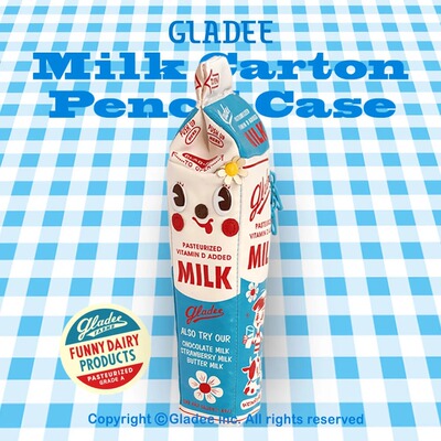 GLADEE牛奶盒笔袋MilkPack收纳包