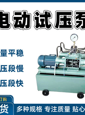 移动灵活电动试压泵 自动稳压管道试压机 40SY-30电动试压泵