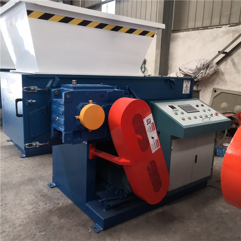 源德600型单轴撕碎机 编织袋软料撕碎机塑料薄膜吨包袋粉碎机