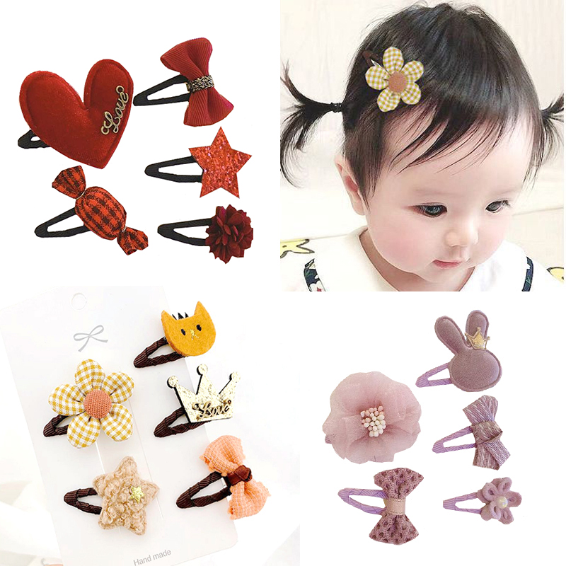 yohosweetbaby女宝宝BB夹不伤发