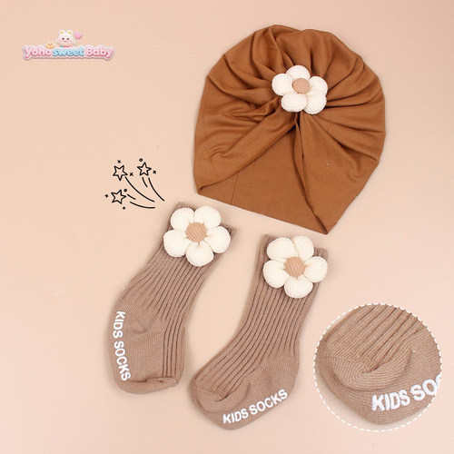 婴儿帽子夏季薄款女宝宝护囟门胎