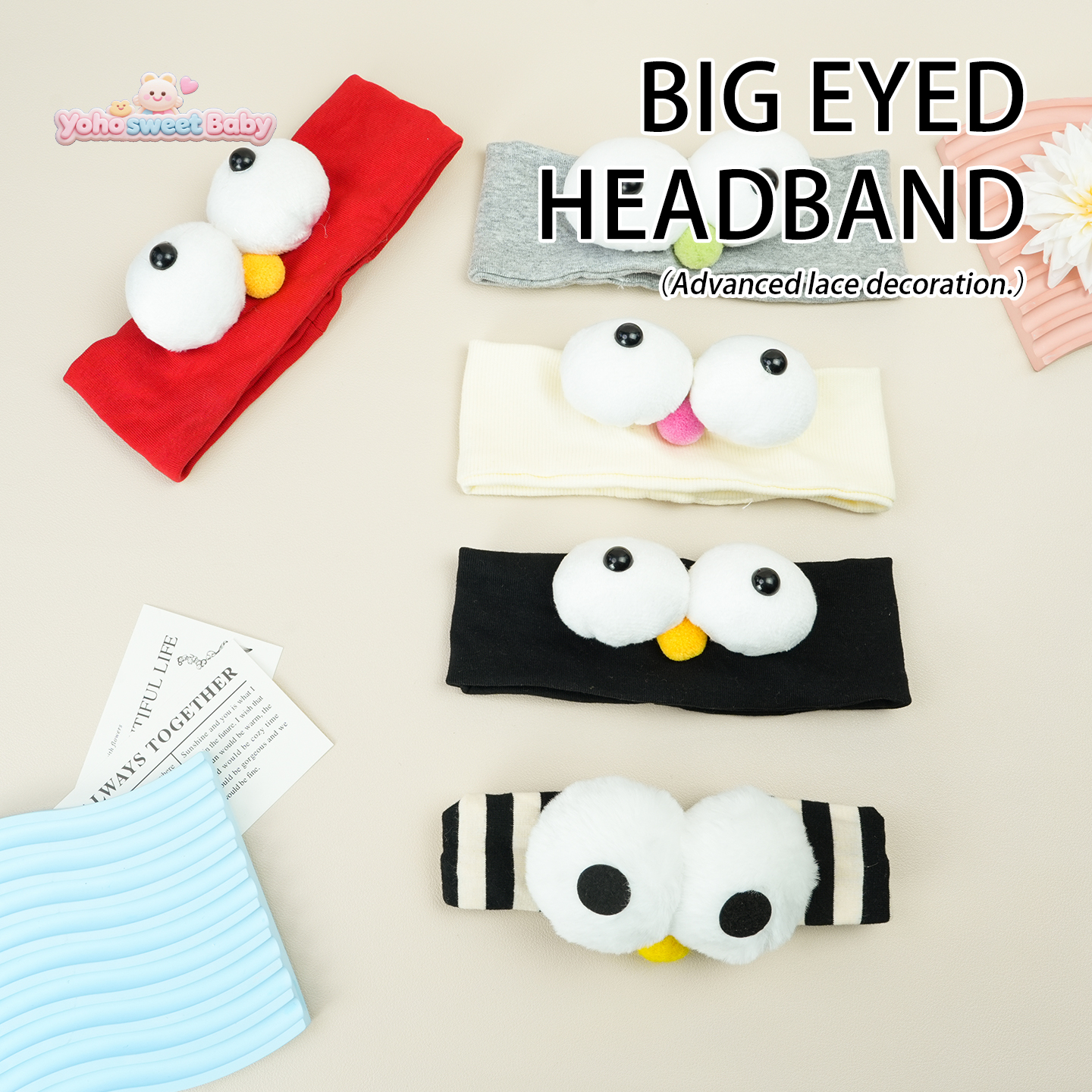 宝宝发饰超萌时尚护囟门发箍