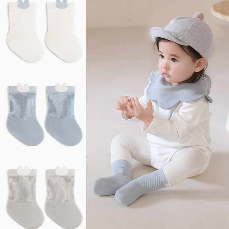 宝宝袜子春季防滑隔凉地板袜