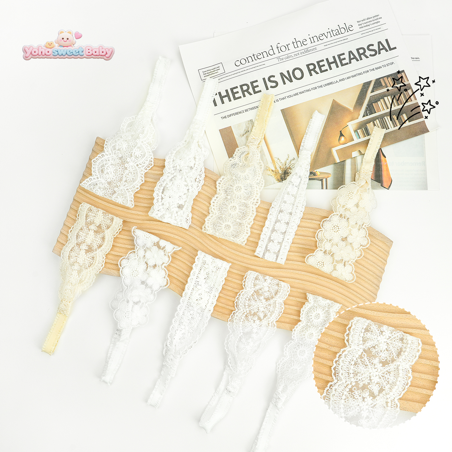 婴儿发带夏季薄款公主发饰