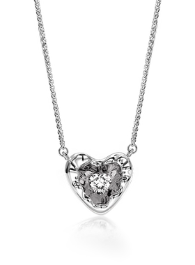 monsterharmony铭心爱心项链