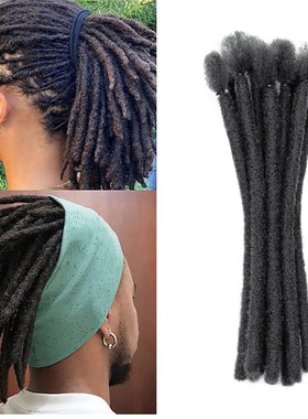 假发男士 环包脏辫 非洲钩针男士HAIR嘻哈个性雷鬼dreadlock