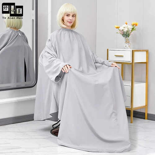 Длинная водонепроницаемая накидка для стрижки волос, антистатический электрический фартук, популярно в интернете