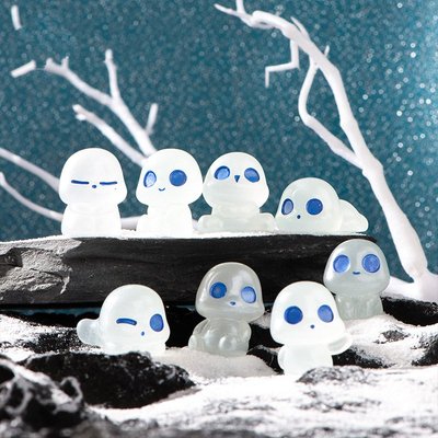 微景观小摆件幽灵公主发光树精灵