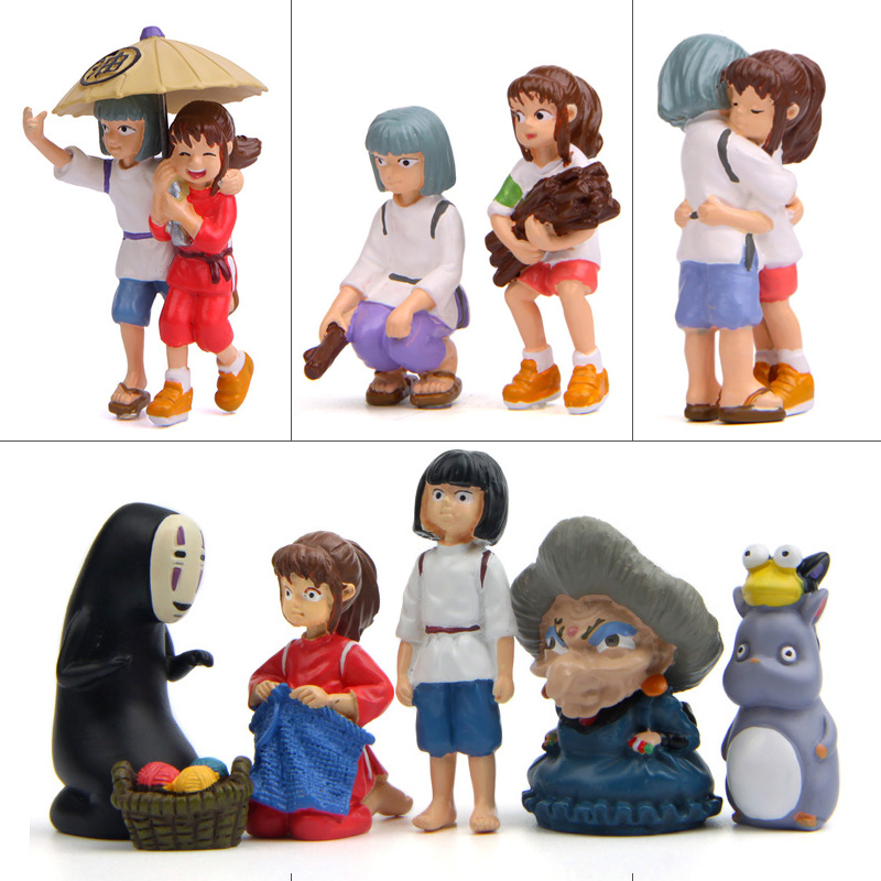 小萱白龙无脸男树脂小摆件