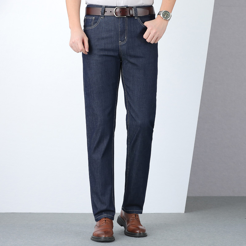 断码清仓牛仔裤宽松直筒水洗