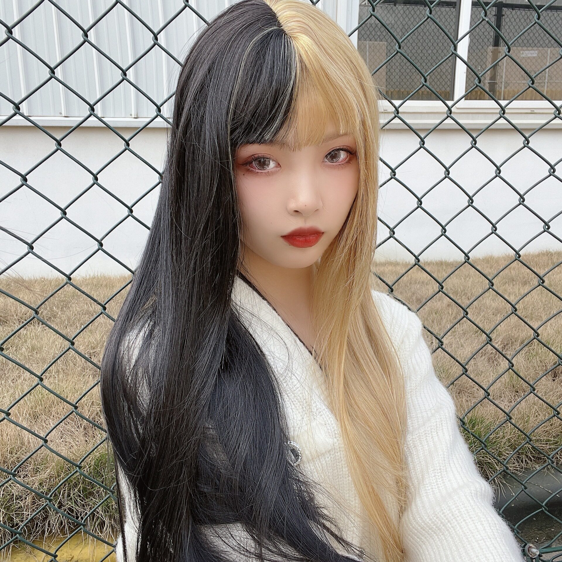 二次元动漫cosplay假发男女阴阳