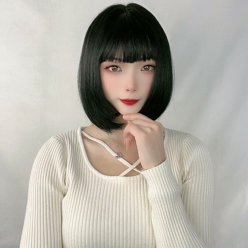 网红公主切假发女短发bobo头