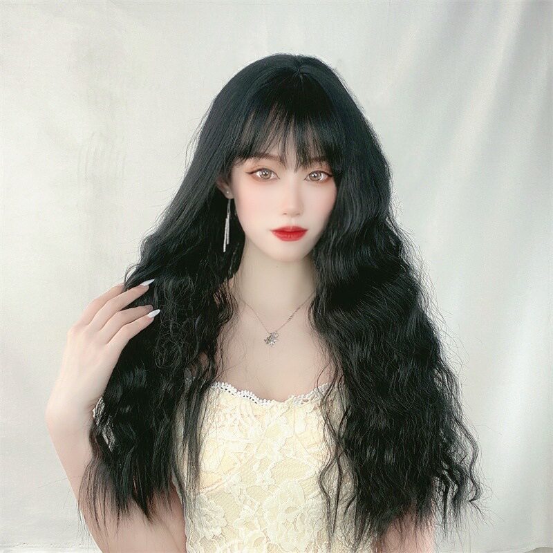 日系假发女长卷发玉米烫羊毛卷