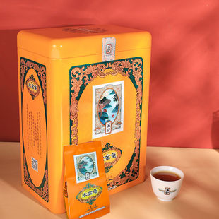 和德元溪记水金龟 武夷岩茶足火大红袍乌龙茶叶一级500克/1罐正品