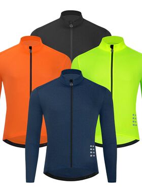 WOSAWE Men Summer Cycling Jersey Long Sleeve Motocross Jerse