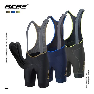 BCBE Men Cycling Bib Shorts 6 Hours Cycling Pad Tights Bicyc