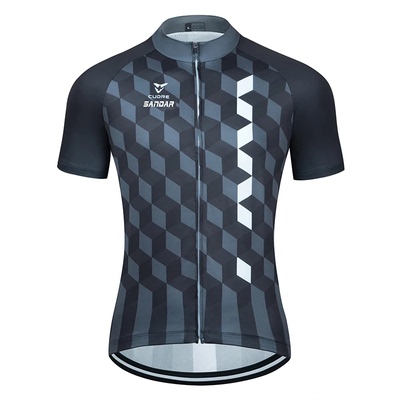 Sandar New Engineered For Men: Lightweight Cycling Jersey Wi