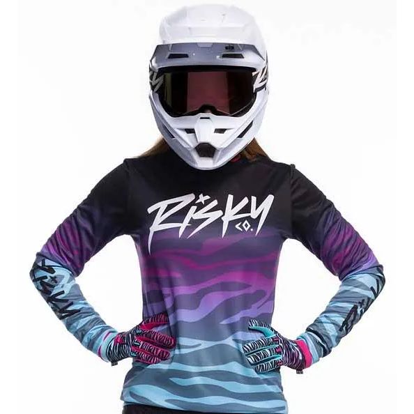 Cycling Sweatshirt Summer Women Mountain Bike Downhill DH En