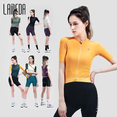 LAMEDA Summer Women's Cycling Short Sleeve Breathable Bicycl