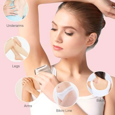 Women Trimmer Shaver Razor with Pop-Up Dual Trimmer for Armp