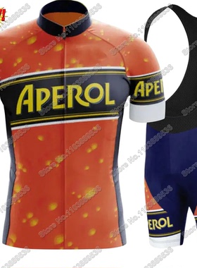 Aperol-Beer 2025 Cycling Jersey Set Summer Clothing Road Bik