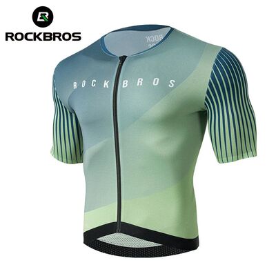ROCKBROS Cycling Jersey MTB T-shirt Mountain Bike Men's Wear