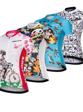 2023 Cycling Jersey Woman Outfits Summer Short Sleeve Clothi