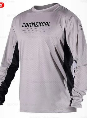 COMMENCAL 2025 Multicolor Cool Cycling Jersey Motocross Cycl