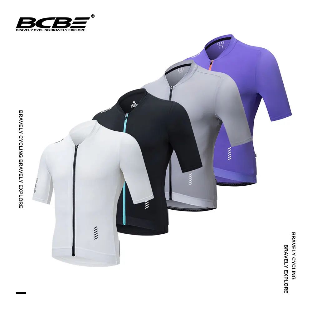 BCBE New Men Cycling Jersey Short Sleeves High Quality Breat