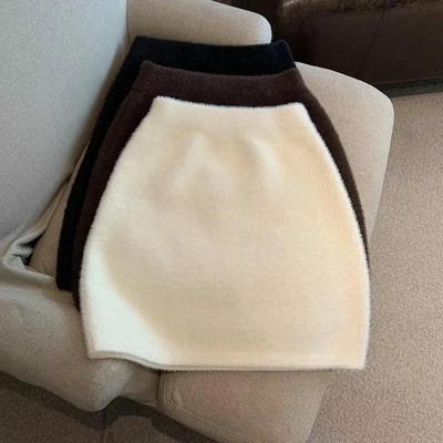 Elastic Waist Slim Women Short Skirt Sexy Elegant All-Match