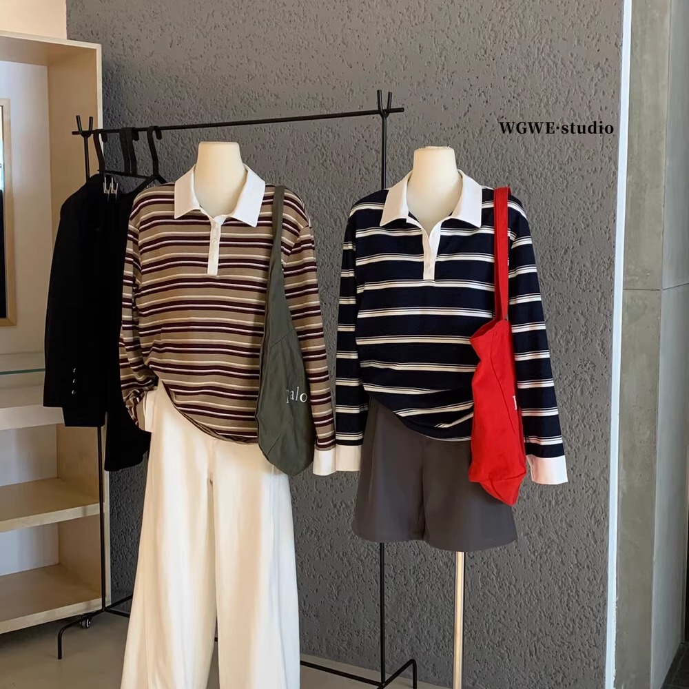 秋冬慵懒风气质流行打底衫上衣