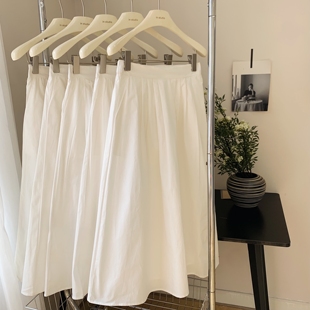 衬衣 大姐姐 长袖 条纹短款 纯色半身伞裙 bunny套裙组