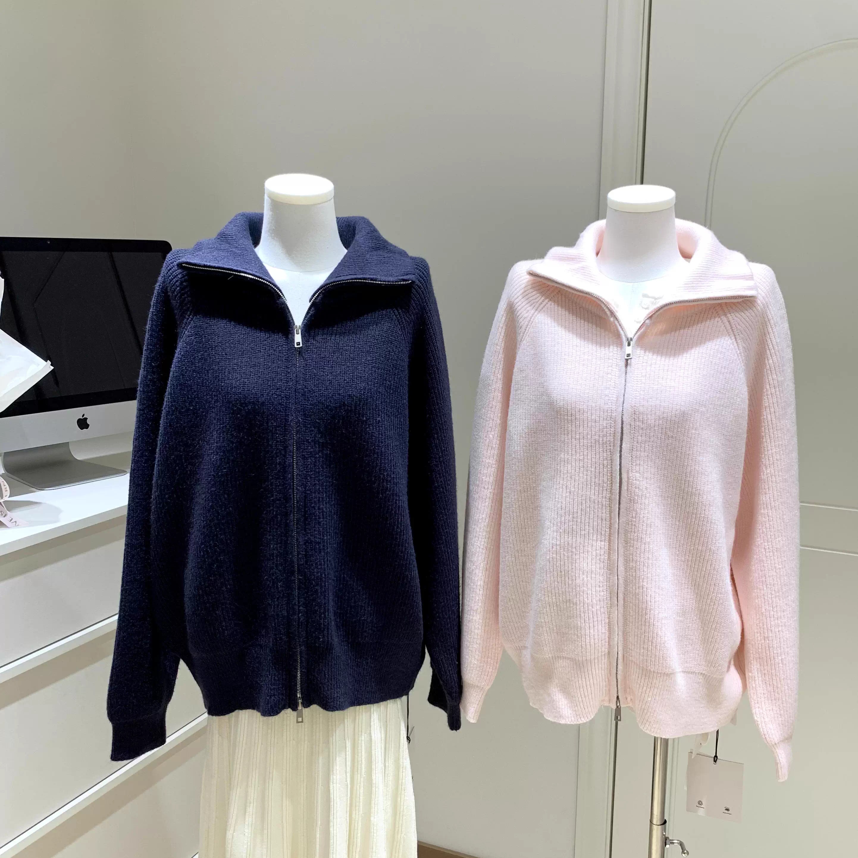 【免费试穿，先用后付】拉链毛衣