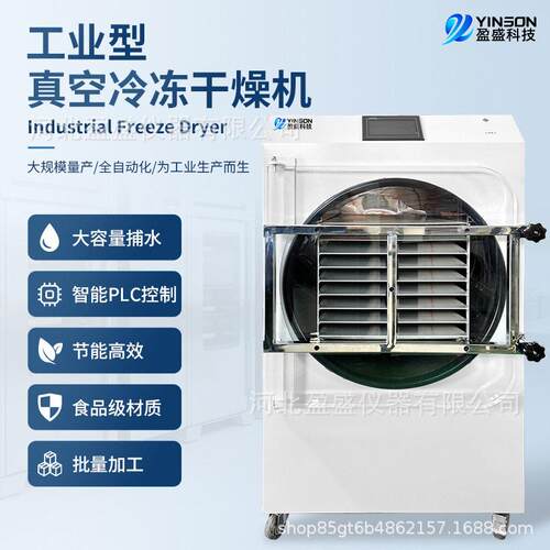 YS-HFD-45大型商用冻干机宠物食品肉海鲜枸杞虫草低温真空干燥机