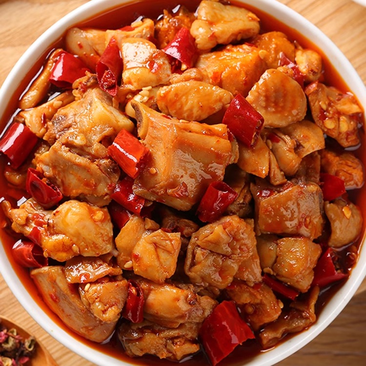 辣子鸡丁开袋即食自贡特色小吃